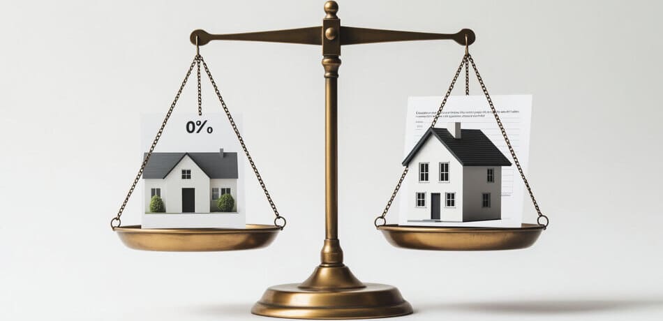 Схема отличия ипотеки и залога квартиры