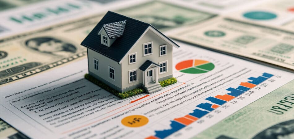 Владелец недвижимости изучает выгодные условия кредита