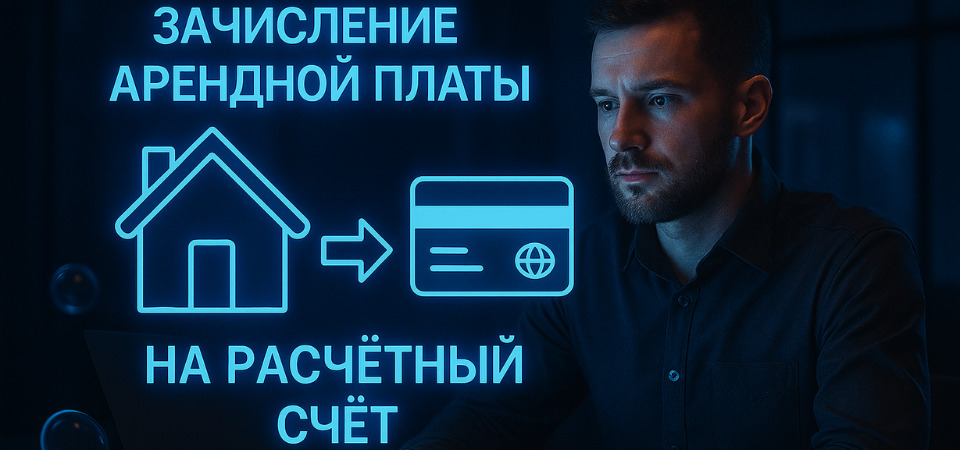 Процесс зачисления арендных платежей на расчетный счет